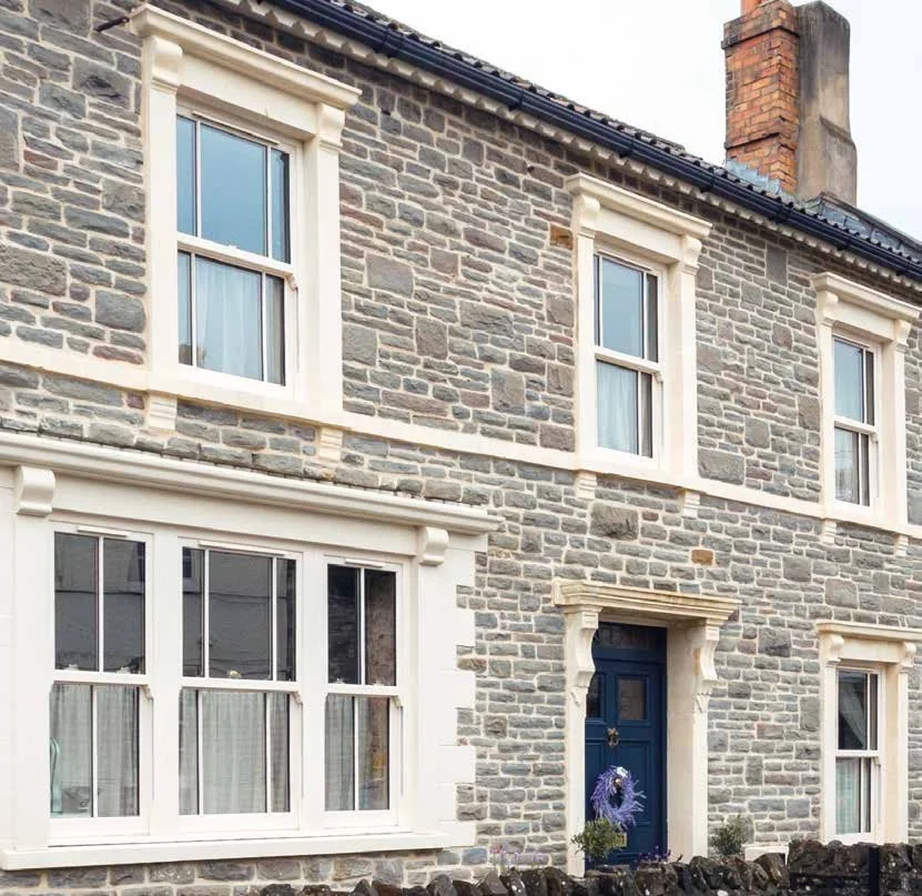 Victorian stone house with sliding sash windows – Roundhay Windows And Doors